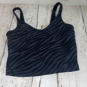 Black Zebra lululemon align tank